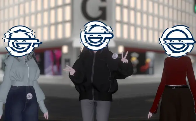 VRChatに『攻殻機動隊SAC』の「笑い男」降臨か　TOKYO AVATAR GATEがコラボ