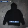 4.Zip-up hoodie “HALF FACES”2