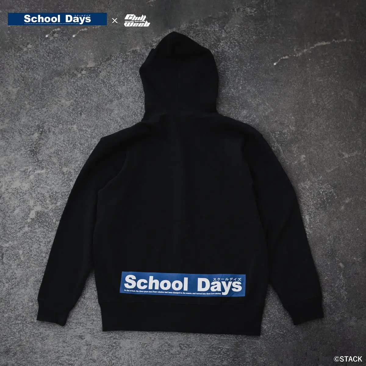 4.Zip-up hoodie “HALF FACES”2