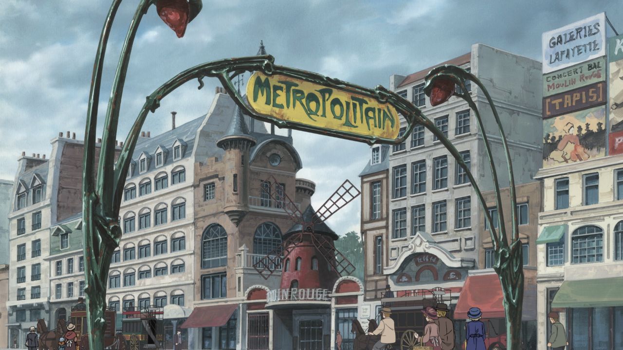 『パリに咲くエトワール』背景カット