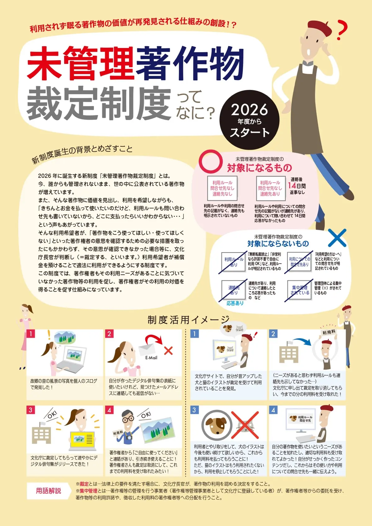 未管理著作物裁定制度