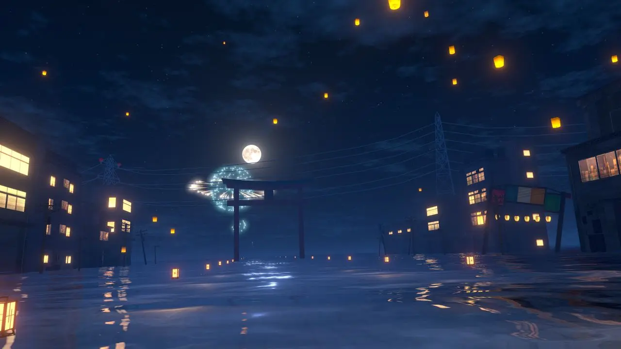 Yayoi Summer Nights／筆者撮影