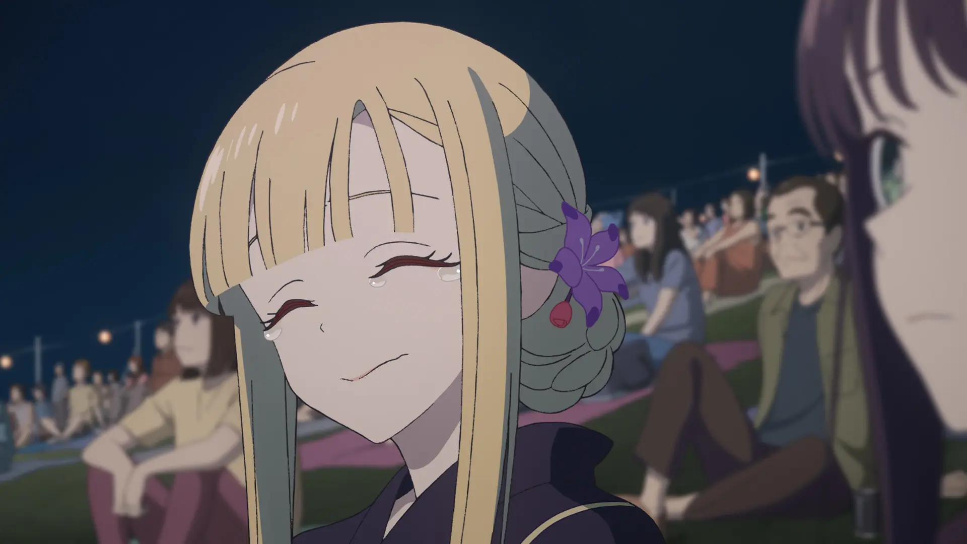 Netflixアニメ『超かぐや姫！』の花火大会シーンが解禁　かぐやと彩葉の想いが交差