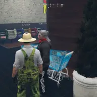 河野クザ（演：葛葉さん）と邂逅するにらかめさん