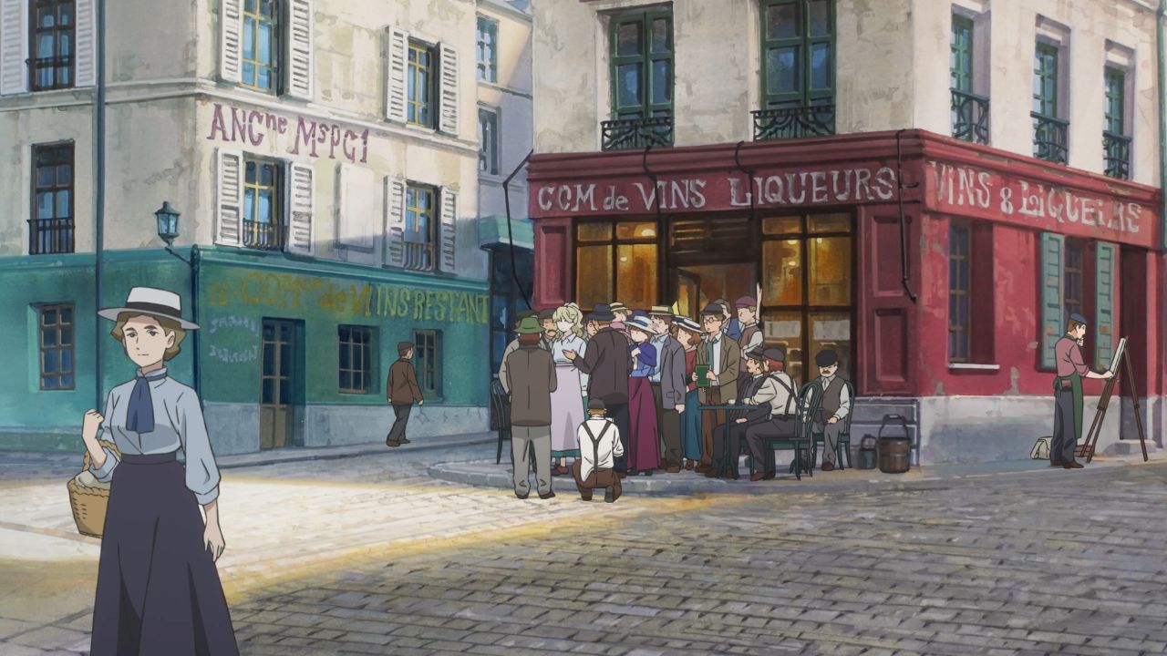 『パリに咲くエトワール』背景カット