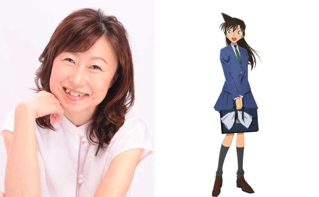 山崎和佳奈さんと長年声優を担当するキャラクター・毛利蘭 ©青山 山崎和佳奈さんと長年声優を担当するキャラクター・毛利蘭 ©青山