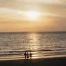 スタジオは海岸のすぐ近くに