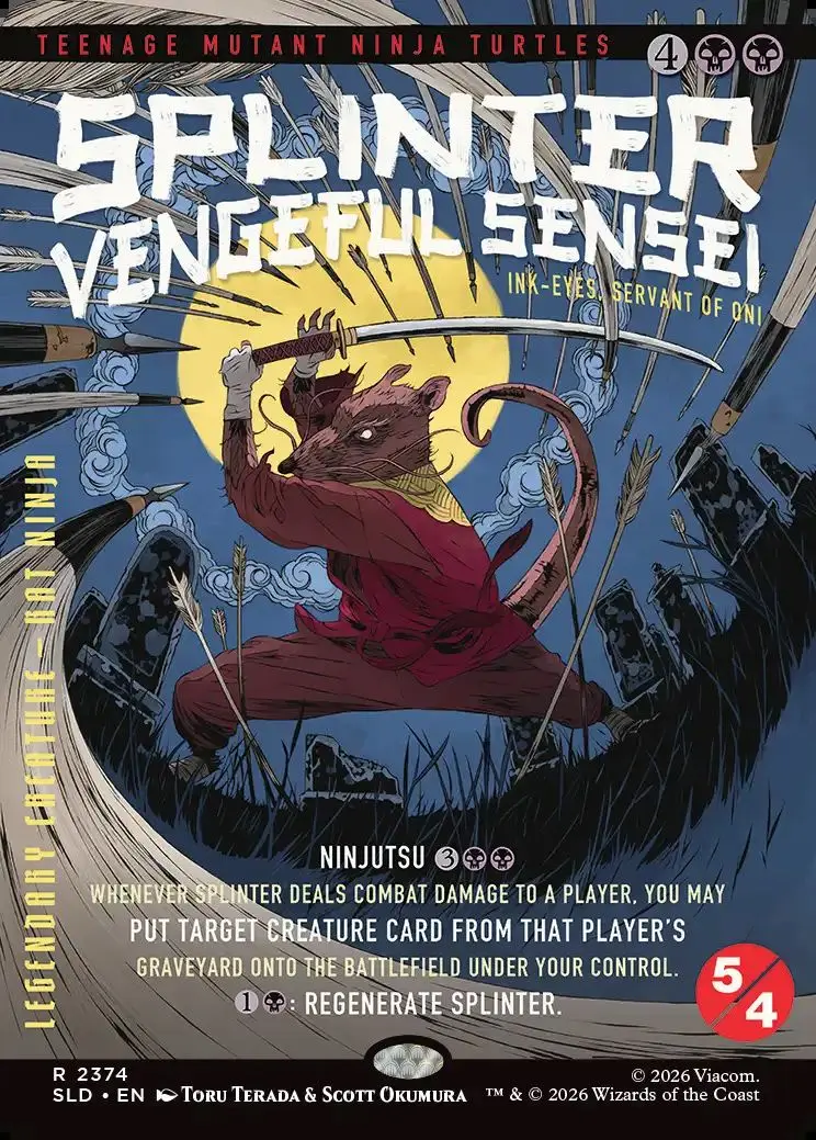 《Splinter, Vengeful Sensei》