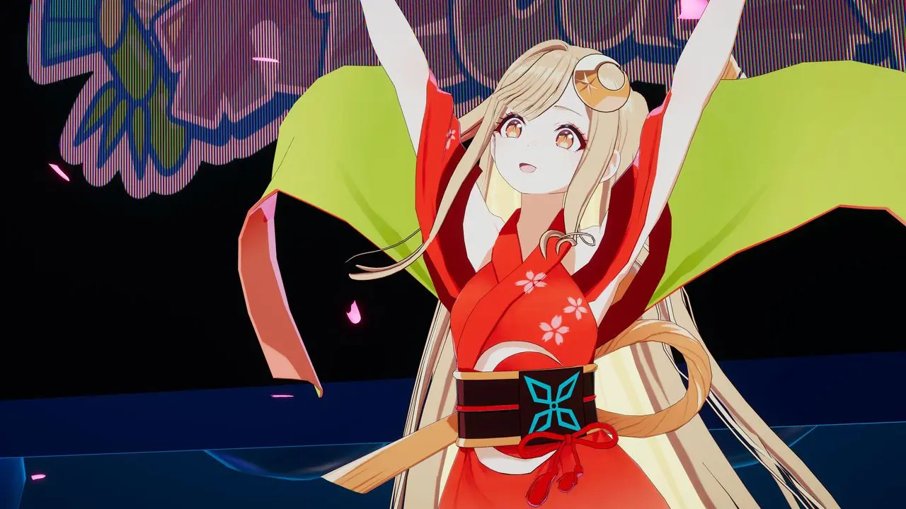 『超かぐや姫！』VRChatライブの様子/筆者撮影