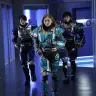 『アギトー超能力戦争ー』で「仮⾯ライダーG6」に変身するゆうちゃみさん