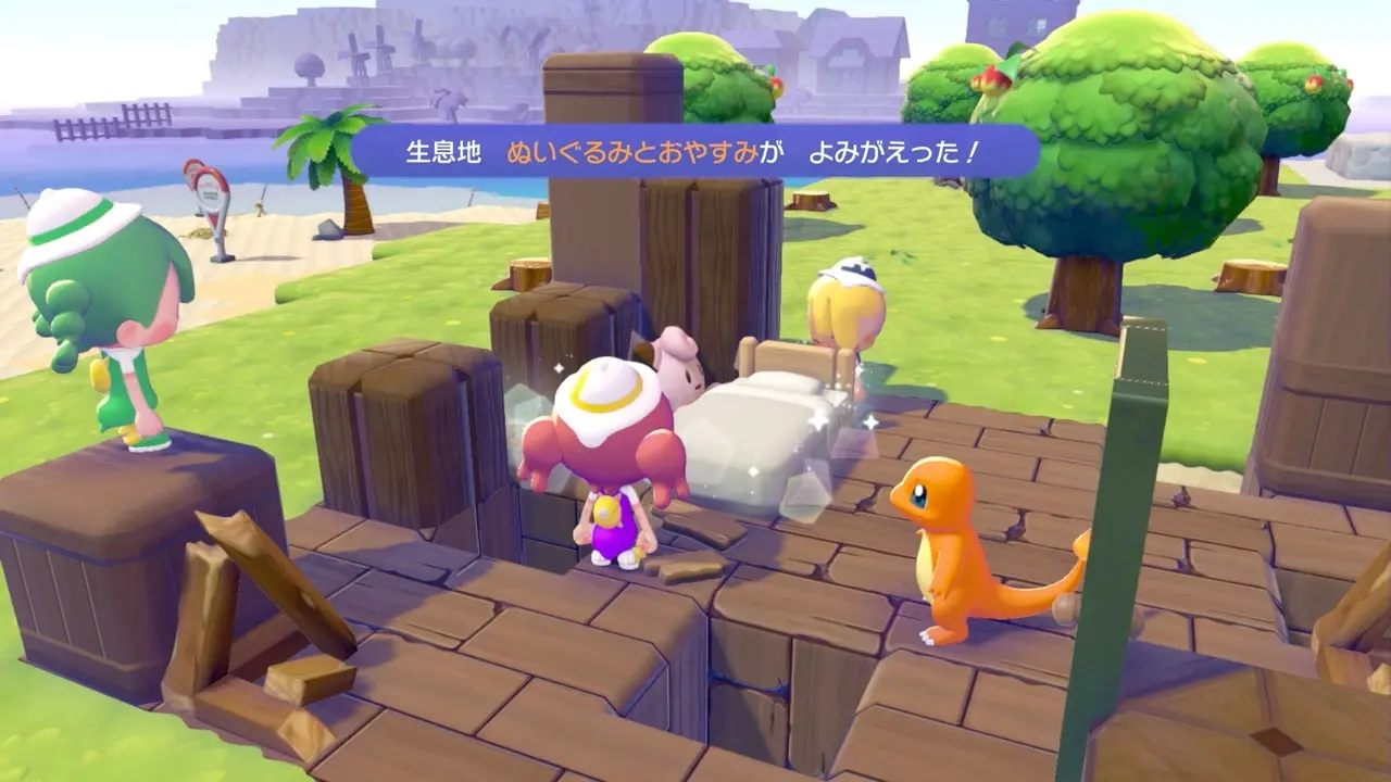 『ぽこ あ ポケモン』スクリーンショット