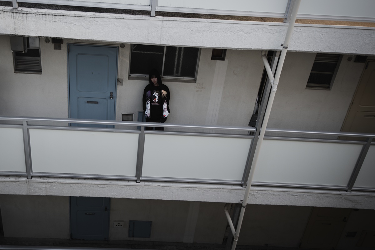 Chillweeb×『School Days』コラボアパレルルック4