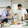 日本酒も鎮座DOPENESSさんが持ちこみ