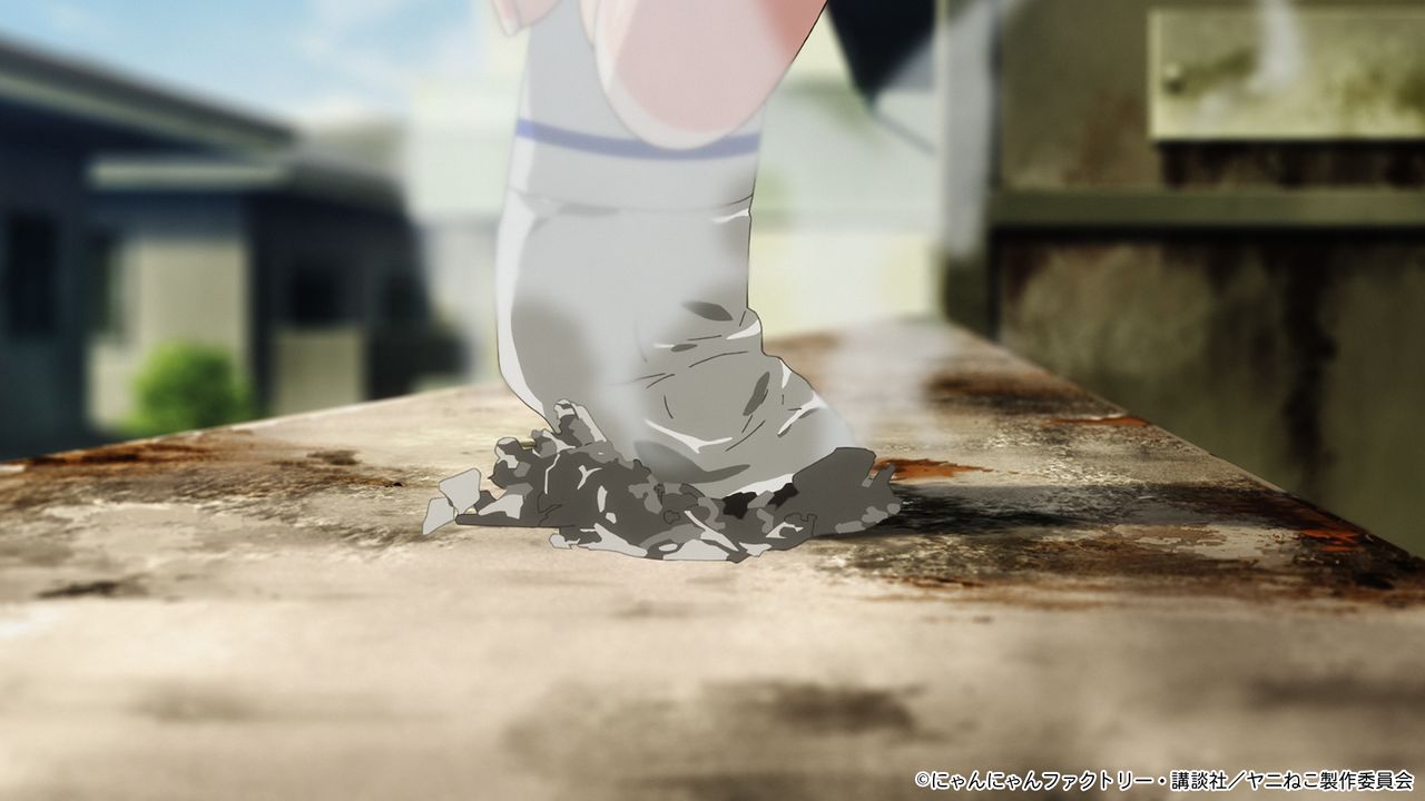 アニメ版『ヤニねこ』ティザーPVより