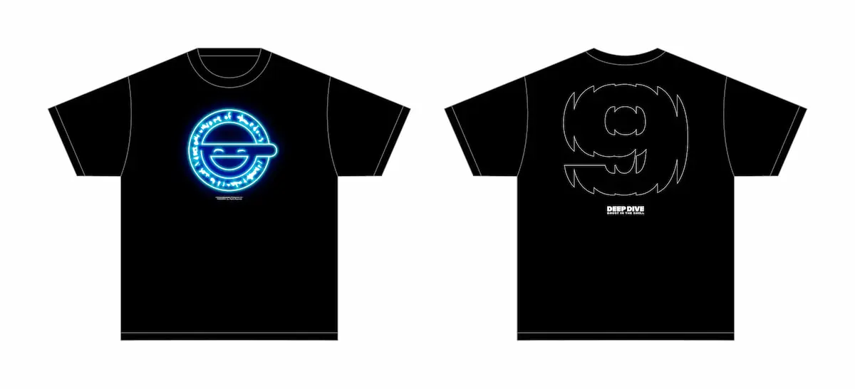 DEEP DIVE / 攻殻機動隊S.A.C. × GEEKS RULE SILKSCREEN T SHIRT