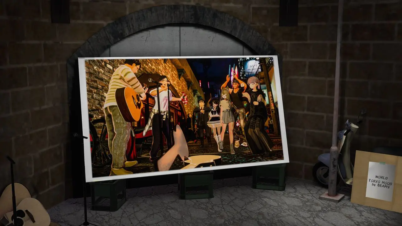 VR Photo Exhibition ＂Experiment 1＂／筆者撮影