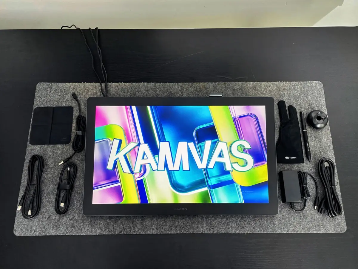 「Huion Kamvas 22 (Gen 3)」付属内容