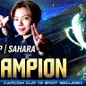 「CAPCOMCUP12」で優勝を果たしたさはら選手／画像はCAPCOM eSports公式Xから