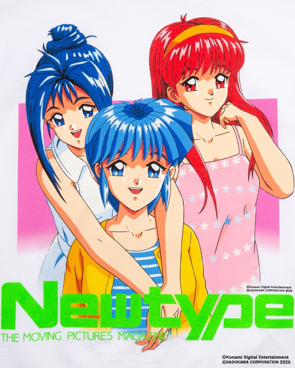 Newtype × ときめきメモリアル ドラマシリーズ × GEEKS RULE 15 SILKSCREEN PRINTING T SHIRT