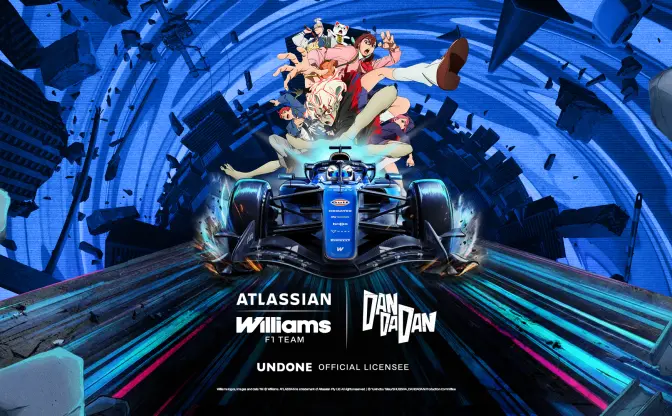 アニメ『ダンダダン』が英国の名門F1チームと異色のコラボ　腕時計などを展開