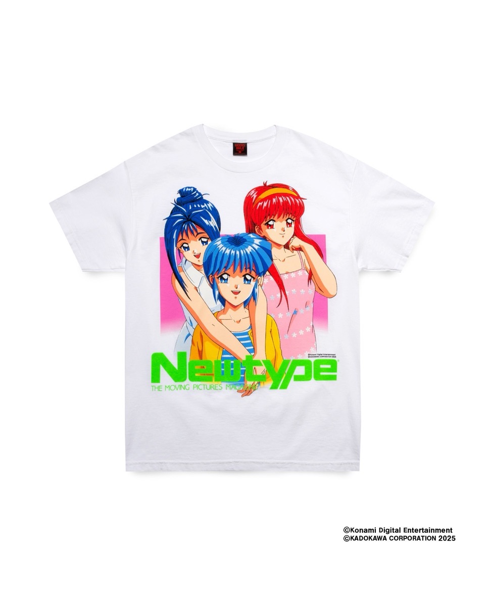 Newtype × ときめきメモリアル ドラマシリーズ × GEEKS RULE 15 SILKSCREEN PRINTING T SHIRT