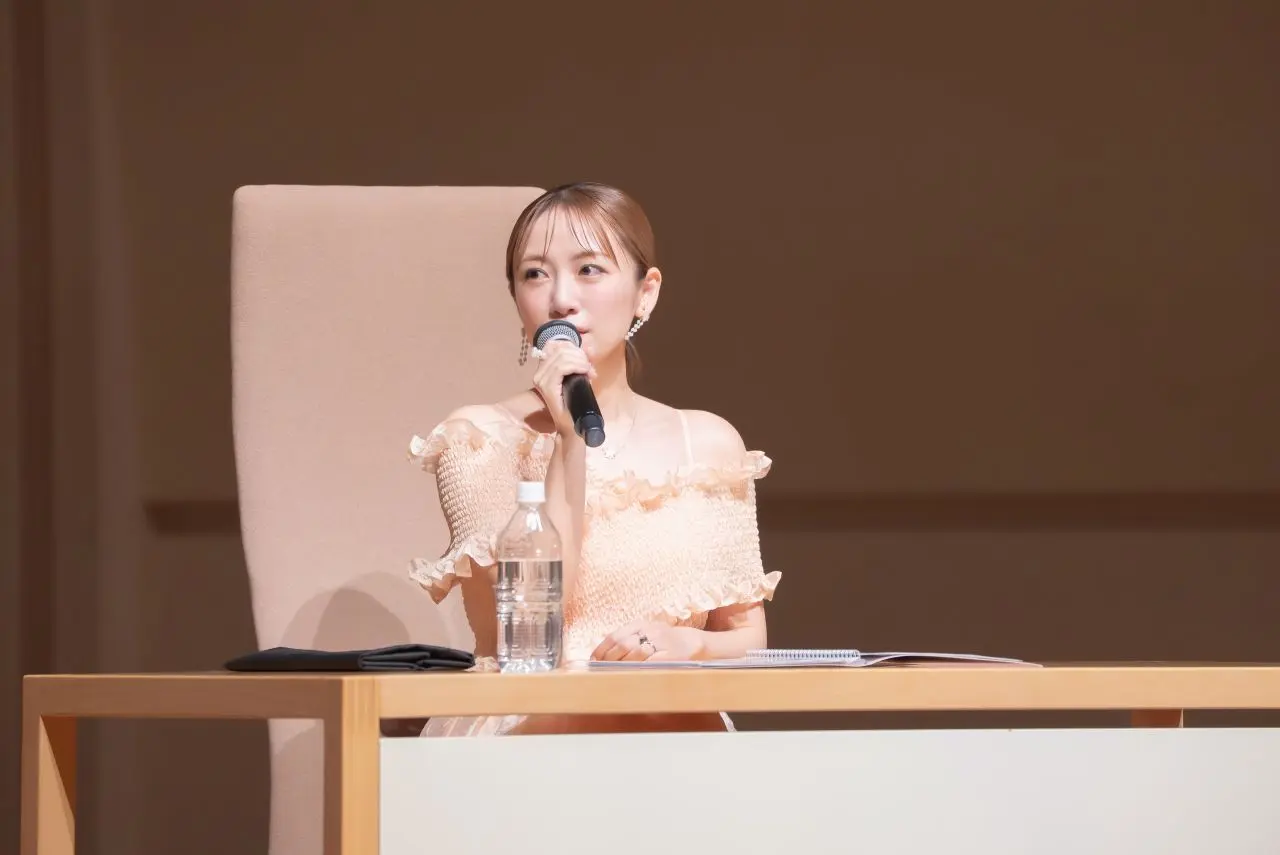 2025年6月の特別講演会での高橋みなみさん