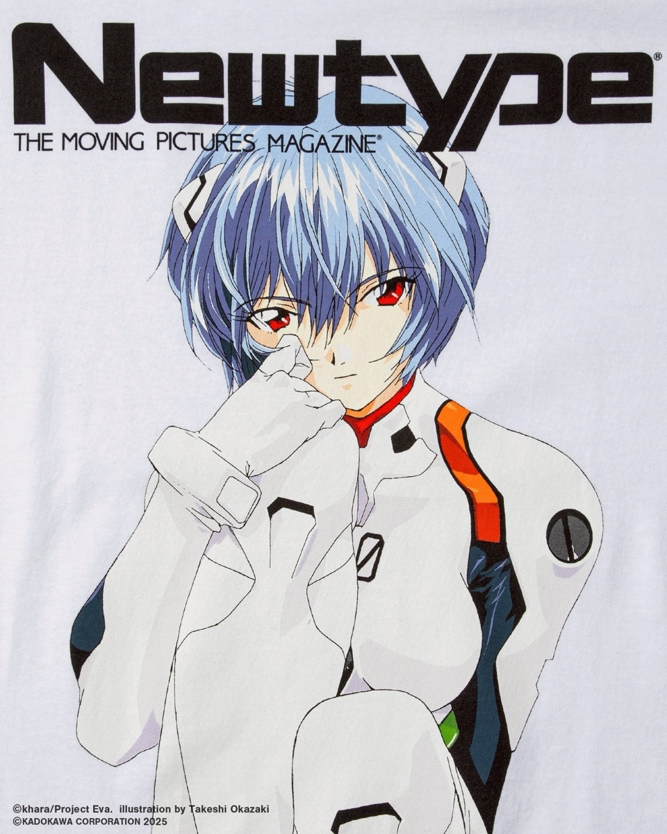Newtype × 新世紀エヴァンゲリオン × GEEKS RULE 15 SILKSCREEN PRINTING T SHIRT
