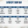 「CAPCOM CUP 12」出場選手とグループの一覧／画像は「CAPCOM CUP12」特設サイトから