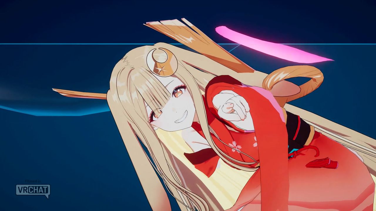 VRChatの『超かぐや姫！』3Dライブの様子