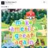 米ホワイトハウス公式Xが投稿した『ぽこ あ ポケモン』風画像