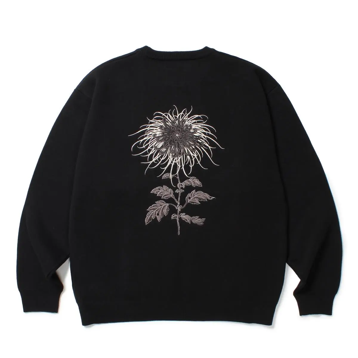 日章菊 COTTON CREW NECK SWETER / ¥36,300