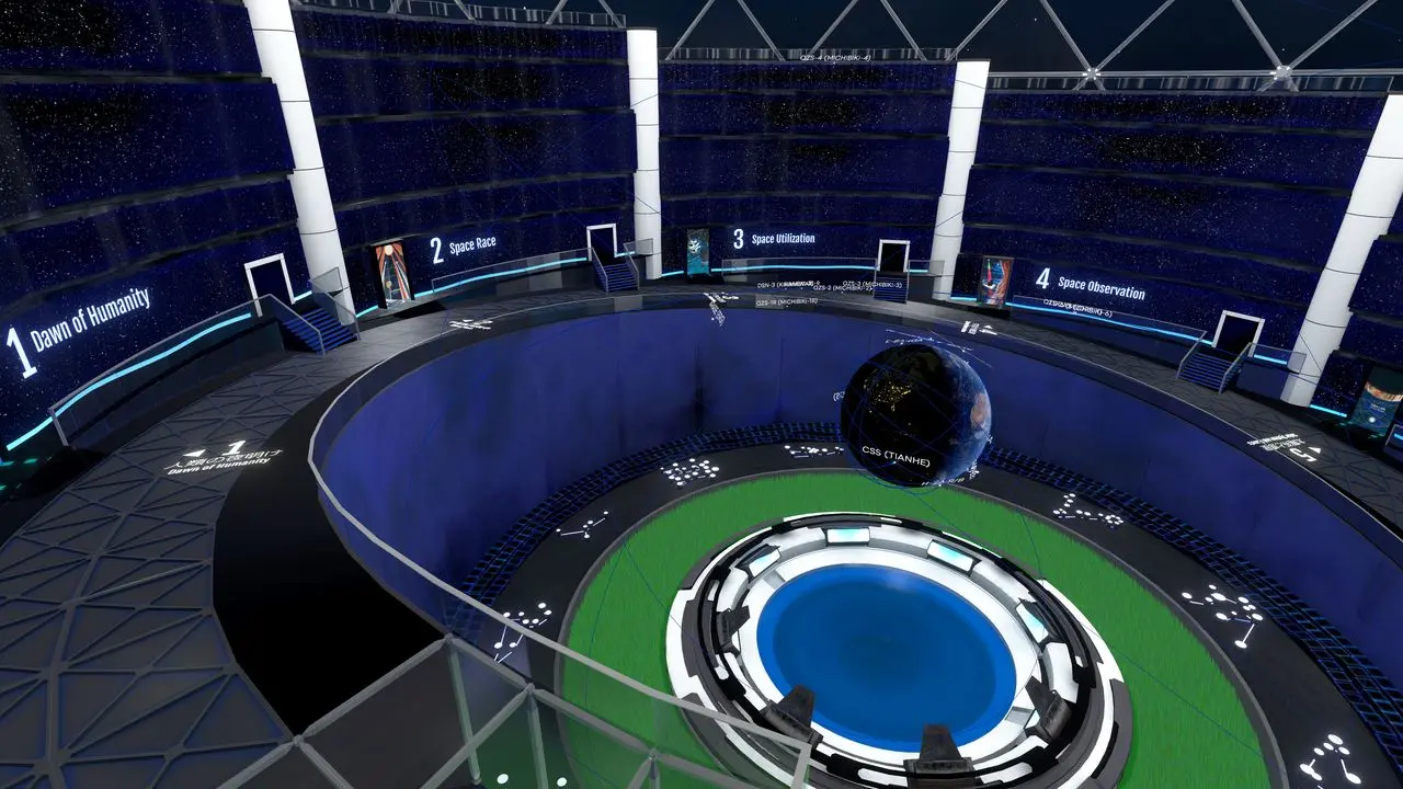 VR宇宙博物館コスモリア／筆者撮影