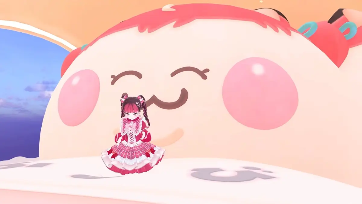 赤見かるびさんの派生キャラクター「デブかるび」の巨大ベッド