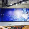 渋谷駅周辺で展開された星街すいせいさんの広告