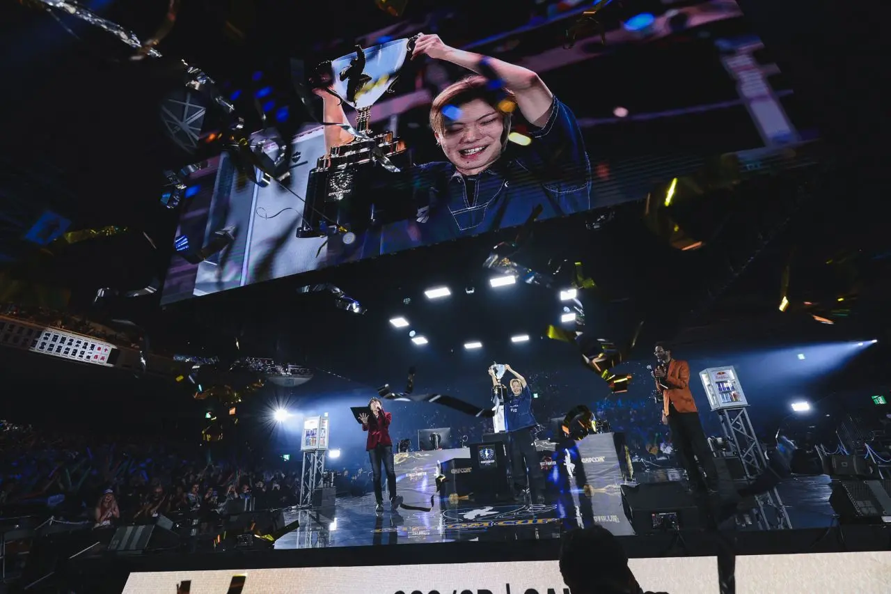 さはら選手、優勝の瞬間