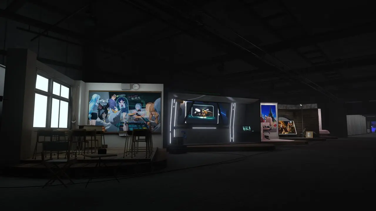 VR Photo Exhibition ＂Experiment 1＂／筆者撮影