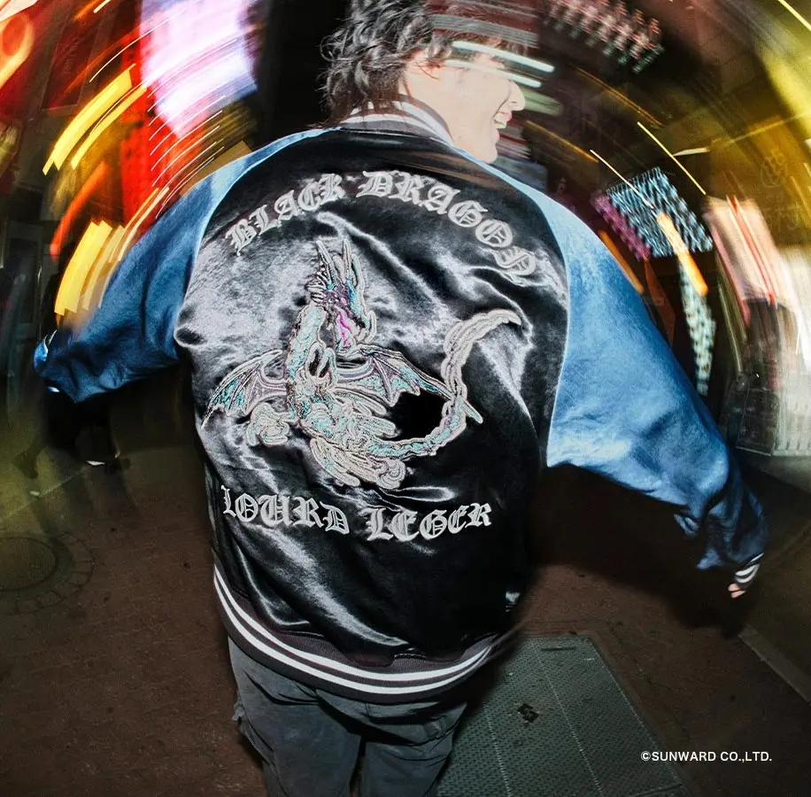 家庭科のドラゴン×ZOZOTOWNコラボスカジャン発売　モデルはスタンミが担当