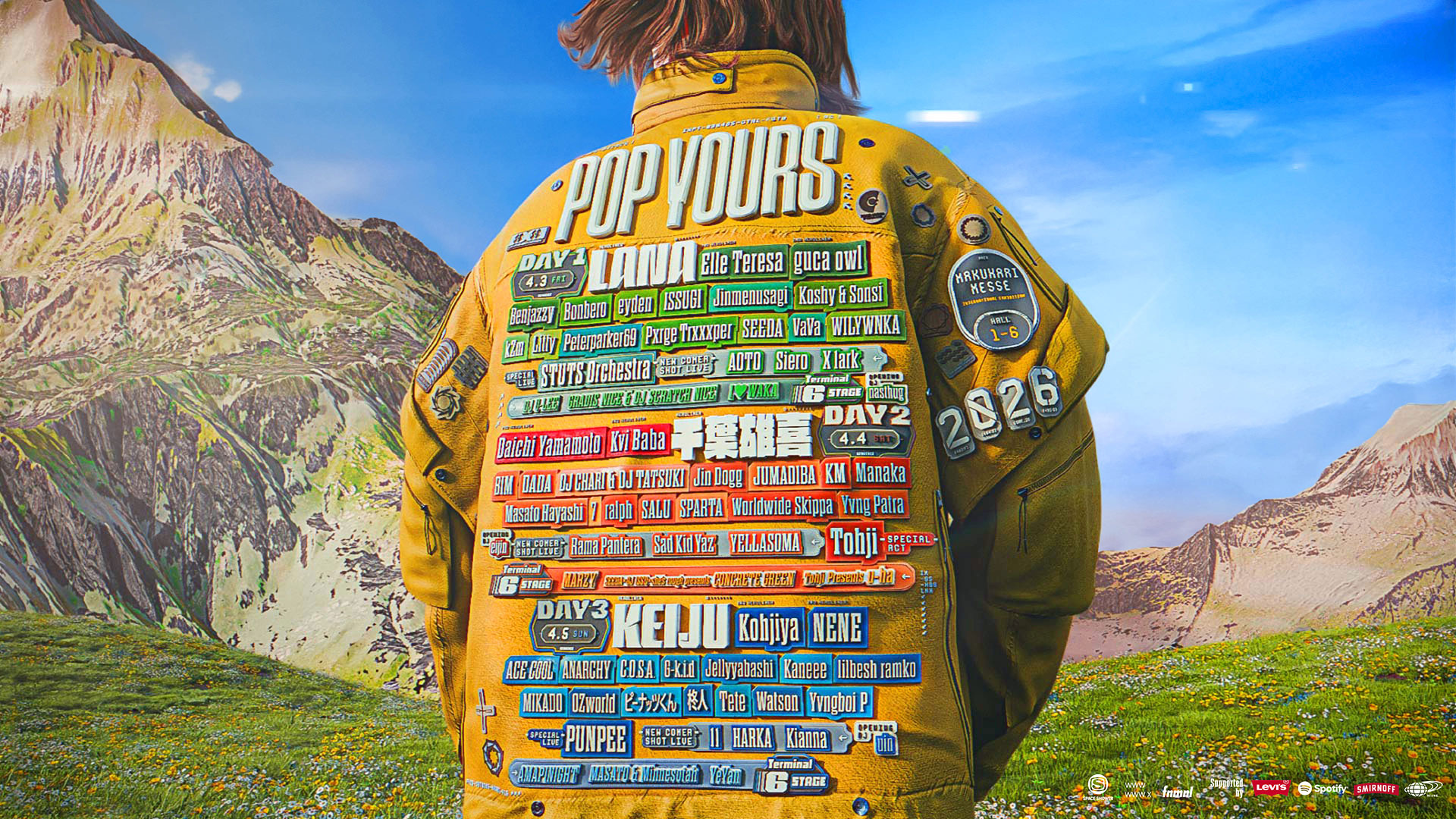 ヒップホップフェス「POP YOURS 2026」全行程のタイムテーブルを発表