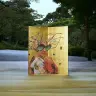 テクノ屏風第1弾「TB-01：Electronic Fan Girl」