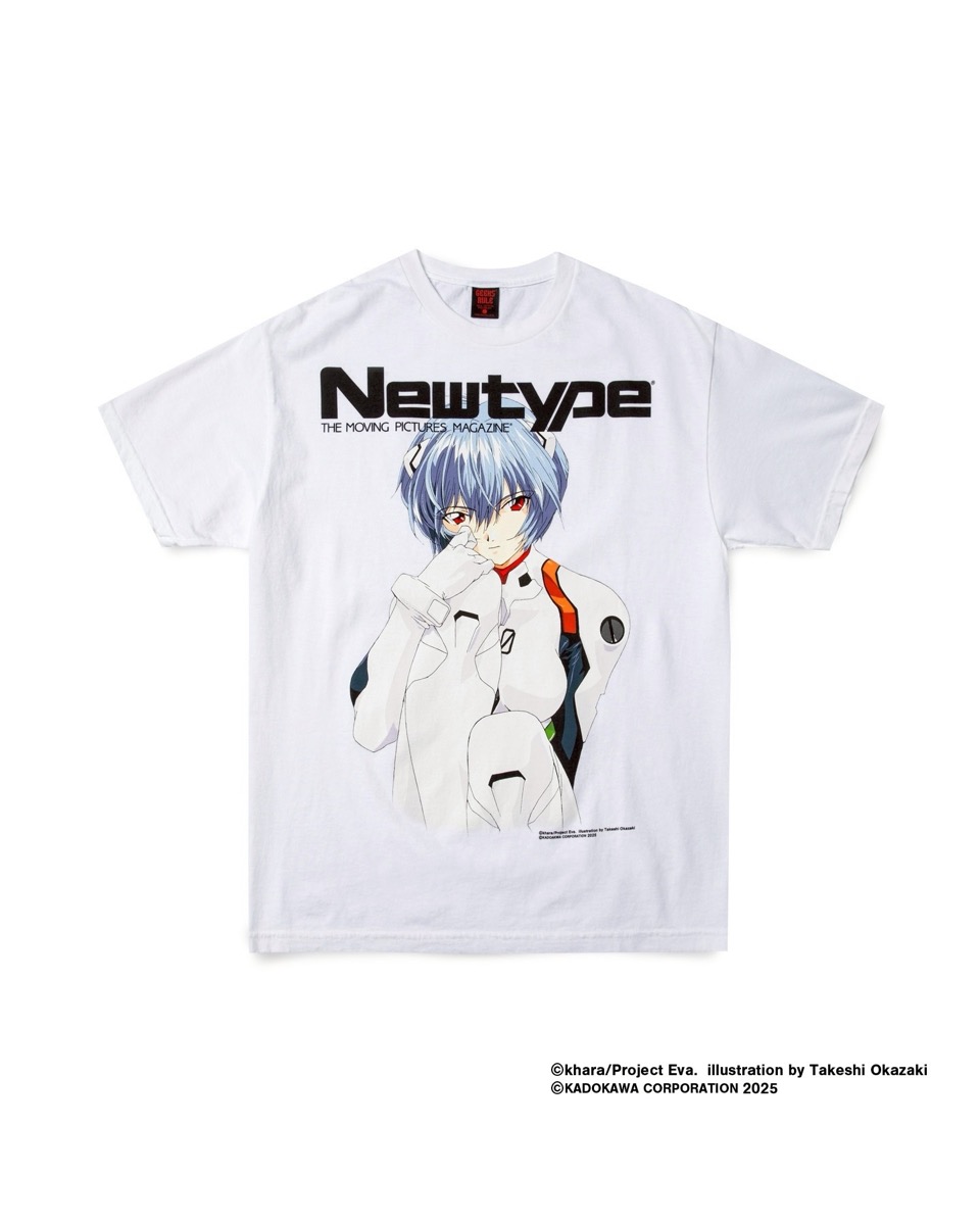 Newtype × 新世紀エヴァンゲリオン × GEEKS RULE 15 SILKSCREEN PRINTING T SHIRT