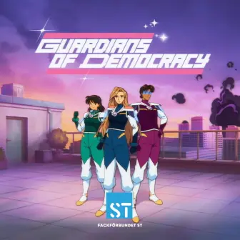 スウェーデンの労働組合アニメが超ポップ　公務員が『セーラームーン』の如く変身！