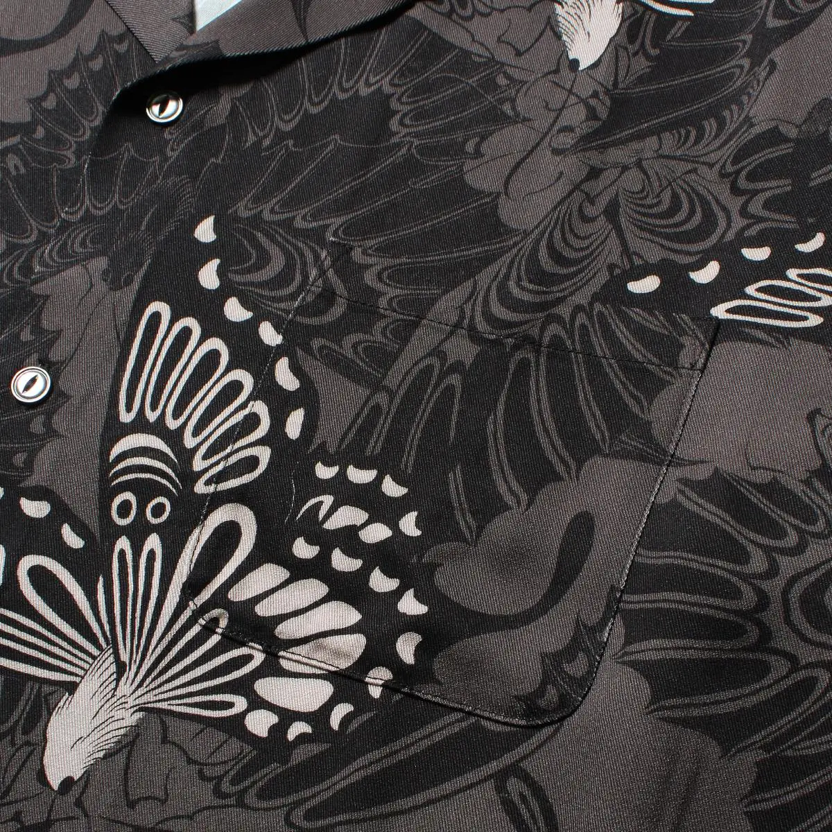 三艶蝶 L/S HAWAIIAN SHIRT / ¥38,500