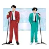 岡村靖幸さんと中島健人さん