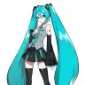 『初音ミク V6』公式ビジュアル（Art by LAM © CFM）