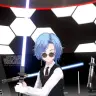 「バーチャルホビーフェス2026」ハズブロブースにはライトセーバーもある／筆者撮影