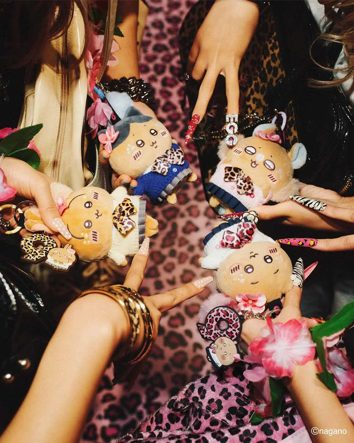 「×ちいかわ Gal NINETY Mascot Keychain」／画像は9090公式Xから