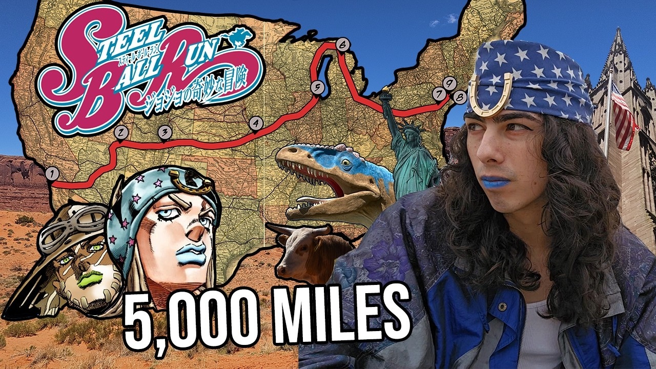 スティール・ボール・ラン』の大陸横断レース（約8000km）を実際にやっ