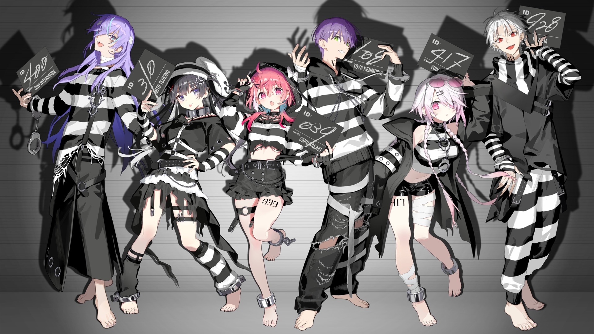 にじさんじの新ユニット「Cellmates」発表　葛葉、月ノ美兎らが“刑務作業”に挑む