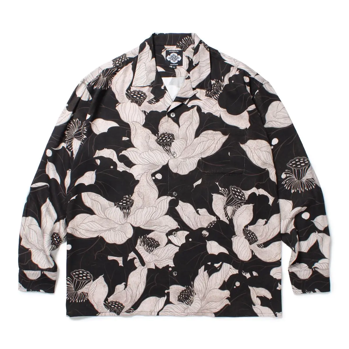 浮蓮華 L/S HAWAIIAN SHIRT / ¥38,500