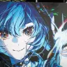渋谷駅周辺で展開された星街すいせいさんの広告